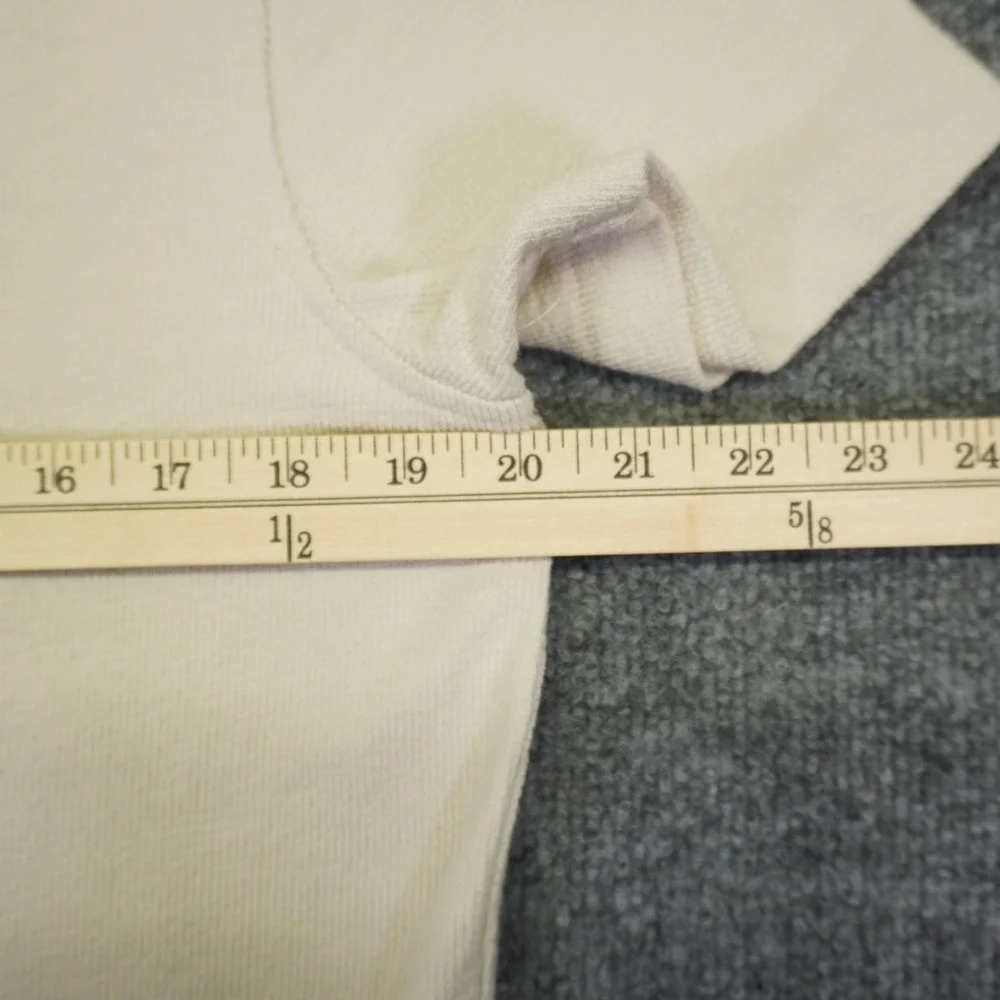 J Crew Terry Cloth Shirt Men S Ivory Cream Short Sleeve Button Down Camp Collar